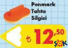 PENMARK TAHTA SİLGİSİ indirimli fiyat PENMARK TAHTA SİLGİSİ fiyat ve kampanya bilgisi